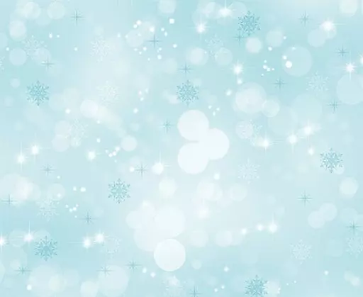 Papel e Parede Flocos de neve cor azul claro.